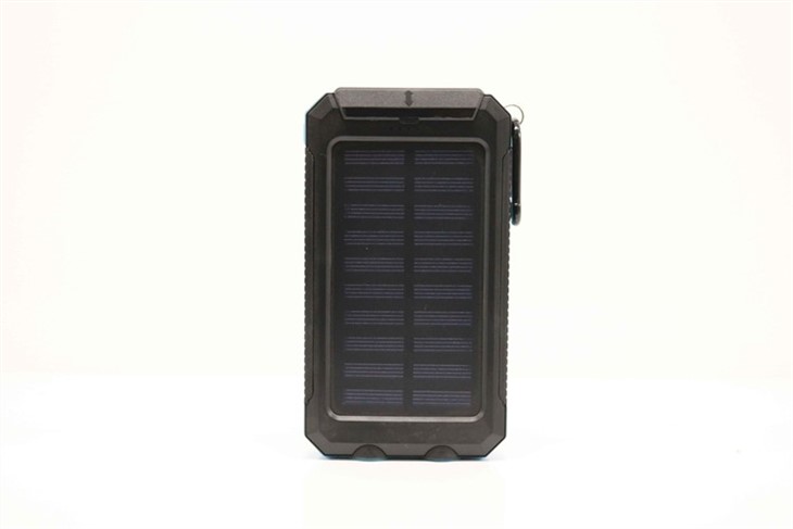 100% Full Charging by Sunlight 10000mAh Foldable Solar Power Bank with Waterproof Solar Panel Charger Ce FCC RoHS
