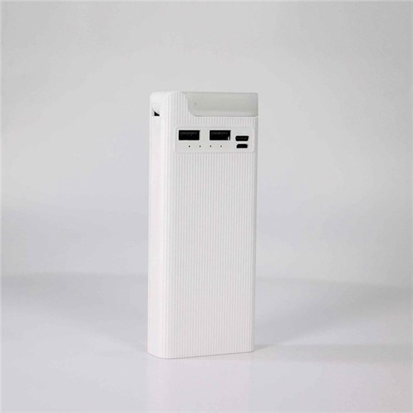 Power Bank with Digital Screen LED Lights Double USB